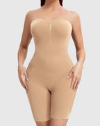 Body de tirantes sin mangas adelgazante con tirantes de hombro removibles