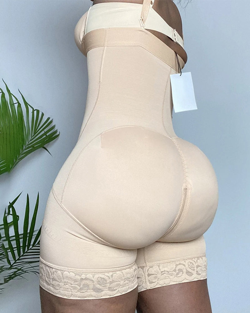 Faja de compresión alta para mujeres, body con control extra firme