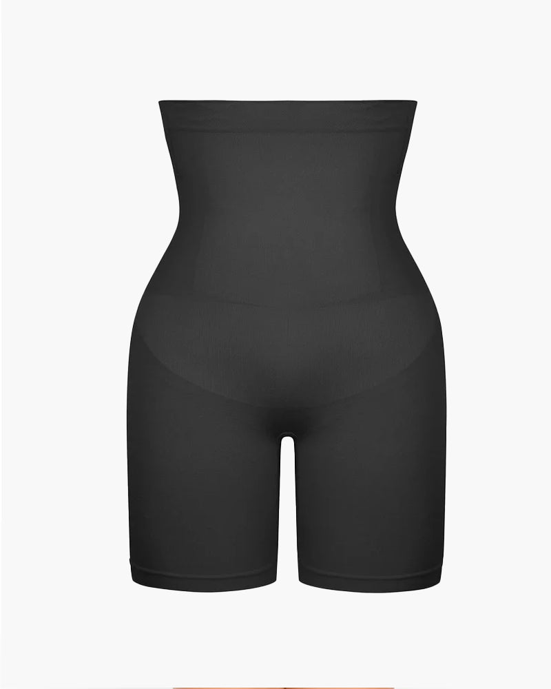 Shorts de compresión para mujer con entrepierna antibacteriana de alta elasticidad y levantamiento de cadera
