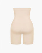 Shorts de compresión para mujer con entrepierna antibacteriana de alta elasticidad y levantamiento de cadera