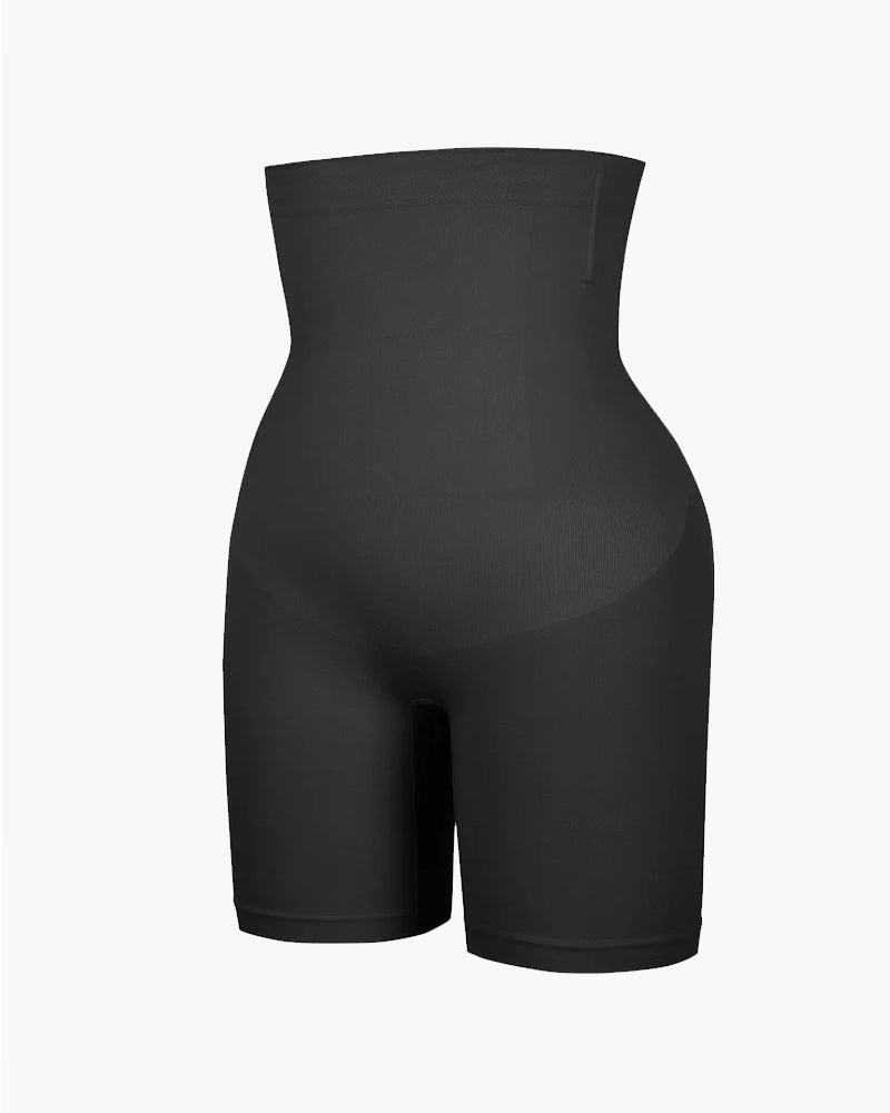 Shorts de compresión para mujer con entrepierna antibacteriana de alta elasticidad y levantamiento de cadera