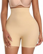 Shorts moldeadores sin costuras para mujer, de cintura alta, control de abdomen y levantamiento de glúteos