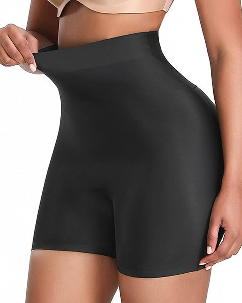 Shorts moldeadores sin costuras para mujer, de cintura alta, control de abdomen y levantamiento de glúteos