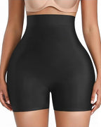 Shorts moldeadores sin costuras para mujer, de cintura alta, control de abdomen y levantamiento de glúteos