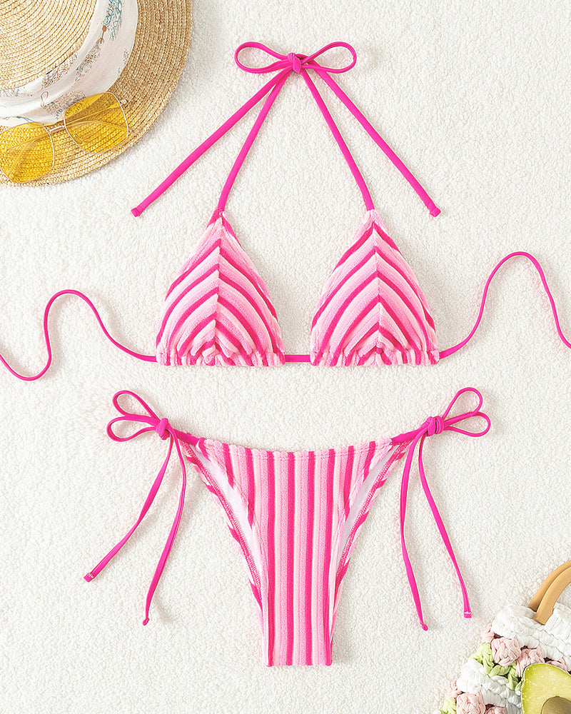 Conjunto de bikini estampado