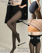 Leggings térmicos elásticos de cintura alta