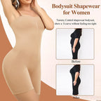 Body de tirantes sin mangas adelgazante con tirantes de hombro removibles