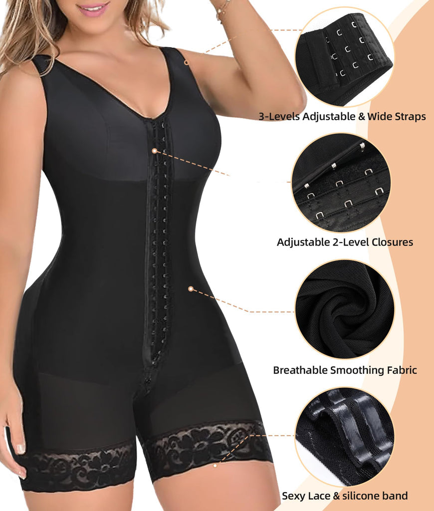 Body de alta compresión para esculpir y dar forma.