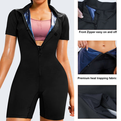 Trajes de sauna moldeadores de cuerpo completo para mujer