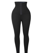 Leggings con control de abdomen de neopreno azul