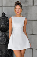Vestido Mini Alana - Blanco Marfil