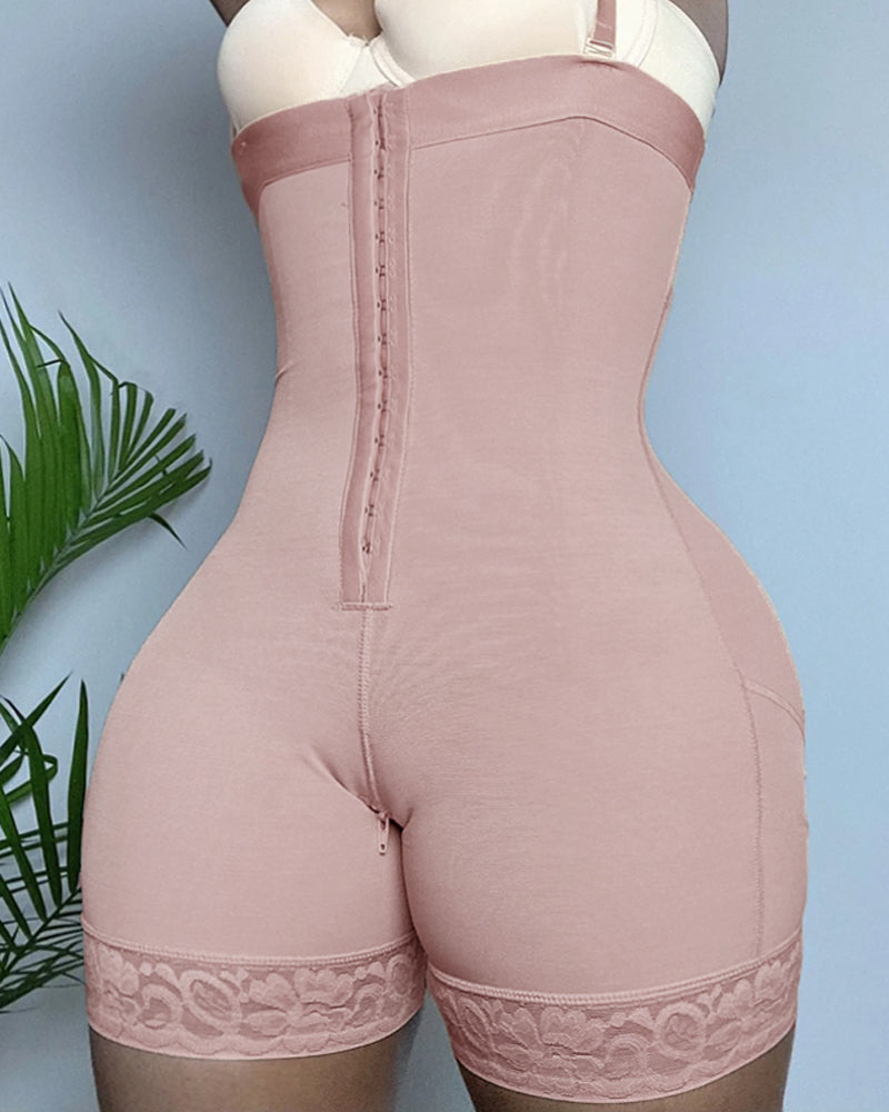 Faja de compresión alta para mujeres, body con control extra firme