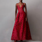 Traje de baño de una pieza Flower Hollow y falda