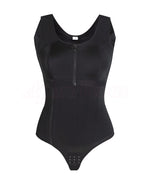 Moldeador de Cuerpo Sin Costuras con Control de Abdomen y Elevación de Glúteos para Mujeres con Cremallera Lateral