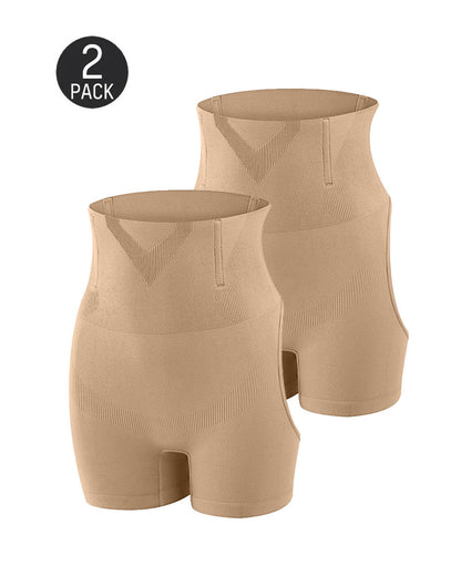 Pantalones moldeadores de cuerpo sin costuras de gran tamaño que realzan las caderas, levantan las caderas y ajustan el abdomen de cintura alta