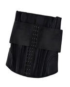 Entrenador de cintura con soporte para el busto, faja moldeadora, body con huesos de acero y abdomen plano